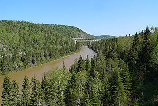 Pic River river in Canada