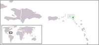 Locatie van Anguilla