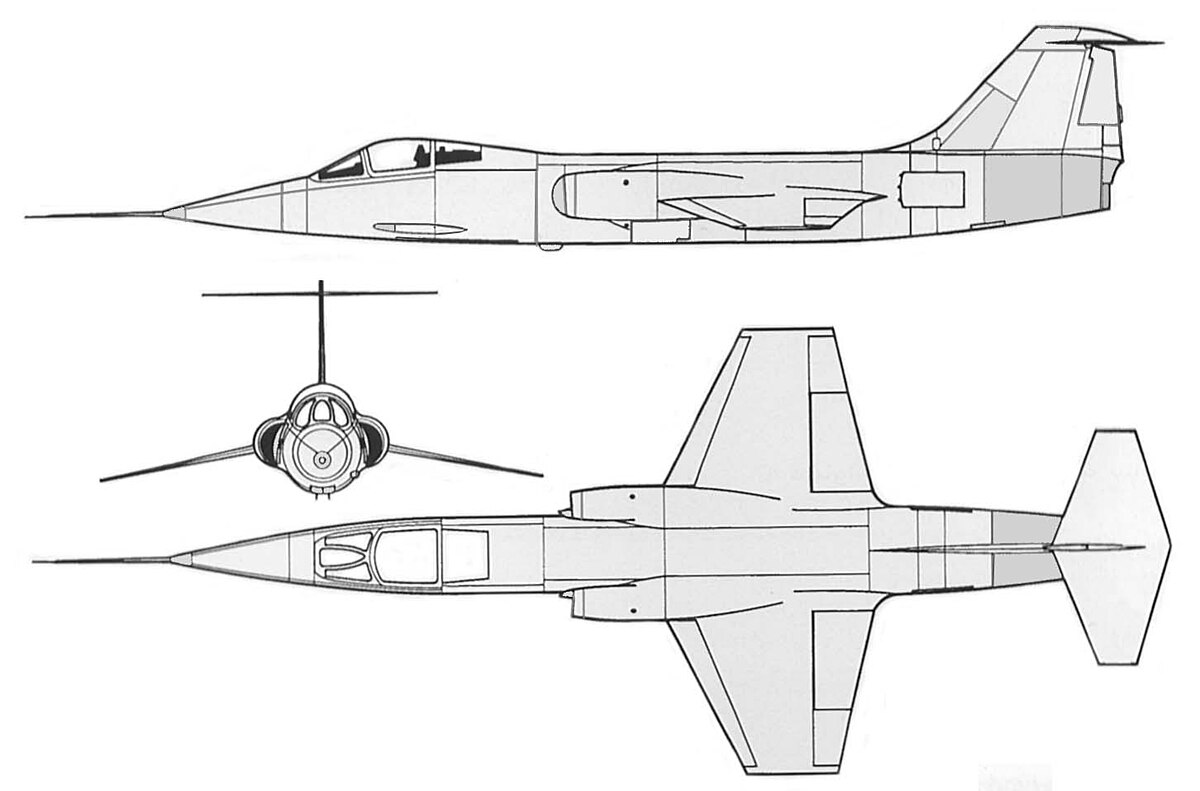 Истребитель рисунок сверху