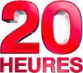 Ancien logo du 20 heures du 1er septembre 2014 au 26 août 2019.