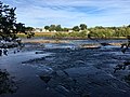 English: Small waterfall in the Merrimack River