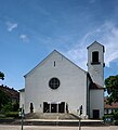 90 Die Lutherkirche in Freiburg