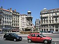 La place des Jacobins et sa fontaine.