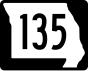 Route 135-markering