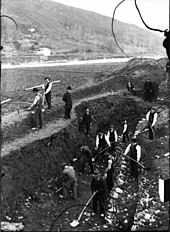 Albert Lebegue, director of the excavations in villa of Chiragan (1890-91). MSR-Fouilles Chiragan-Martres-Tolosane-Plaque302.jpg