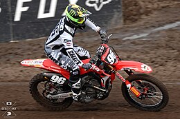 Hunter in 2018 at the MXGP of Valkenswaard, Netherlands MXGP Valkenswaard 2018-Hunter 96.jpg