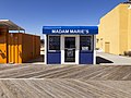 * Nomination Madam Marie's on the boardwalk at Asbury Park, New Jersey, USA --Acroterion 15:39, 2 April 2016 (UTC) * Decline Sharp, nice colours. Unfortunately the photographer can be seen reflected in the door, that shouldn't happen. --Basotxerri 18:26, 2 April 2016 (UTC)