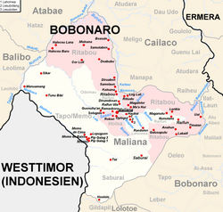 Subdistrict and city of Maliana