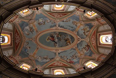 The dome Malta - Mdina - Triq Villegaignon - Carmelite Church in 03 ies.jpg