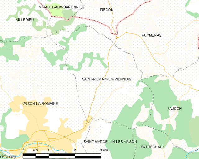 Saint-Romain-en-Viennois - Localizazion