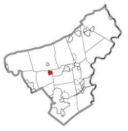 Vị trí trong Quận Northampton, Pennsylvania
