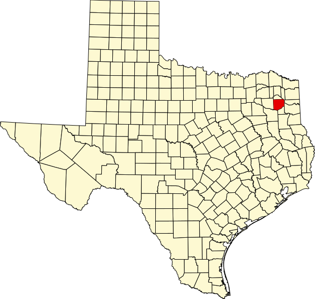File:Map of Texas highlighting Upshur County.svg