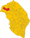 Map of comune of Veglie (province of Lecce, region Apulia, Italy).svg