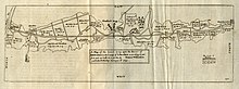 "A map of the Level lying upon the River of Ancholme, in the county of Lincoln, according to XVI Feet and a half to a Perch, by Francis Wilkinson and John Fotherby, Surveyors, Anno 1640." from "The history of imbanking and drayning" by William Dugdale (1662). Map of the Ancholme Valley (c. 1640).jpg