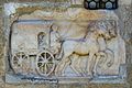 * Nomination Ancient Roman gravestone Carriage to the Underworld found at Virunum II cemetery, now exposed at the southern outer wall of the parish- and pilgrimage church of the Assumption of Mary at Maria Saal, Carinthia, Austria --Uoaei1 13:43, 20 June 2017 (UTC) * Promotion Good quality. -- Johann Jaritz 15:43, 20 June 2017 (UTC)