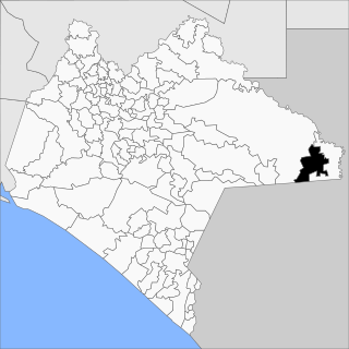 Marqués de Comillas Municipality in Chiapas, Mexico