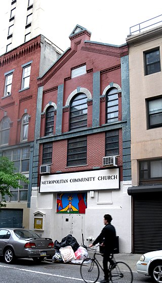 <span class="mw-page-title-main">Metropolitan Community Church of New York</span> Church in New York City, USA