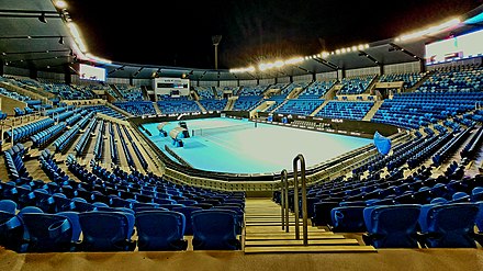 Show Court Arena in January 2022