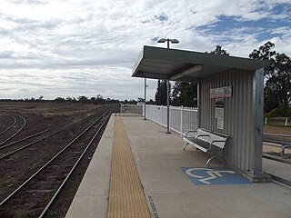 <span class="mw-page-title-main">Morven railway station</span> Railway station in Queensland, Australia