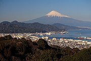 Port w Shimizu i Fudżi