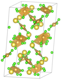 Miniatuur voor Natriumtetrachloorauraat(III)