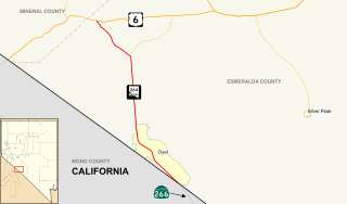 Nevada State Route 264 State highway in Esmeralda County, Nevada, United States