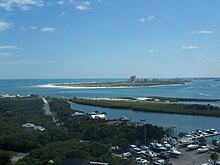 Oceanside view of New Smyrna Beach New Smyrna Beach FL peninsula01.jpg