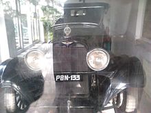 Car of Nicolas Roerich in his museum at Naggar