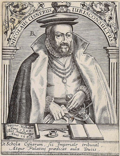 Nikolaus Cisnerus iurisconsultus (cropped)