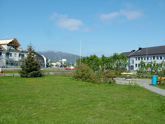 Blick auf das Ortszentrum