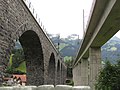 Old and new Kander viaduct