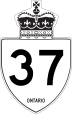 Highway 37 marker