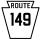 Pennsylvania Route 149 Markierung