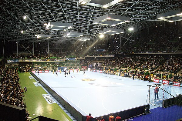 The Palais des Sports de Beaulieu in Nantes, France, hosted the Final 4 tournament