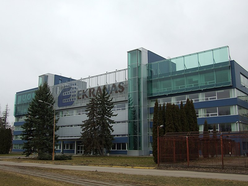 File:Panevežys factory "Ekranas" (Color TV tube) - panoramio.jpg