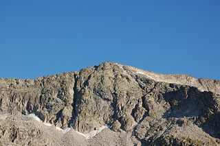 Patscher Spitze Mountain in Italy