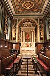 Pembroke College, Chapel, South Range Pembroke College Chapel, Oxford Nave.jpg