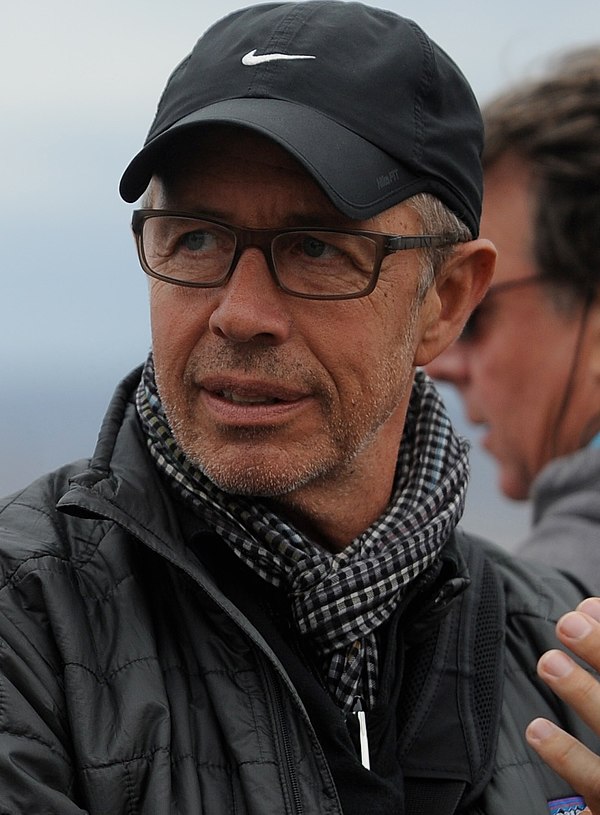 Chelsom on set of The Space Between Us, summer 2015