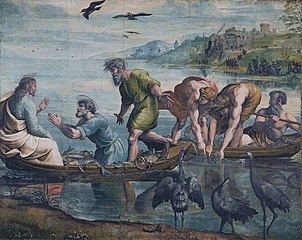 De wonderbaarlijke visvangst van Rafaël (ca. 1516)