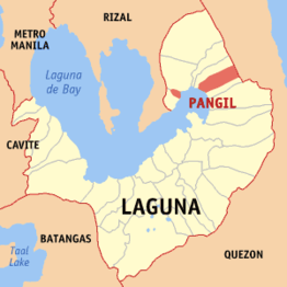 Kaart van Pangil