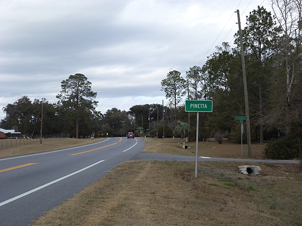 Pinetta on State Road 145