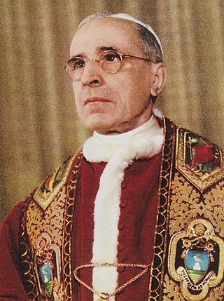 <span class="mw-page-title-main">Late years of Pope Pius XII</span>