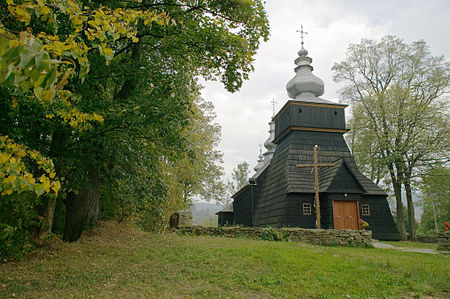 Polany koło Krynicy, cerkiew filialna greckokatolicka św. Michała Archanioła