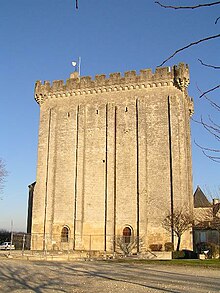 West facade of the Keep of Pons Pons2.3.JPG