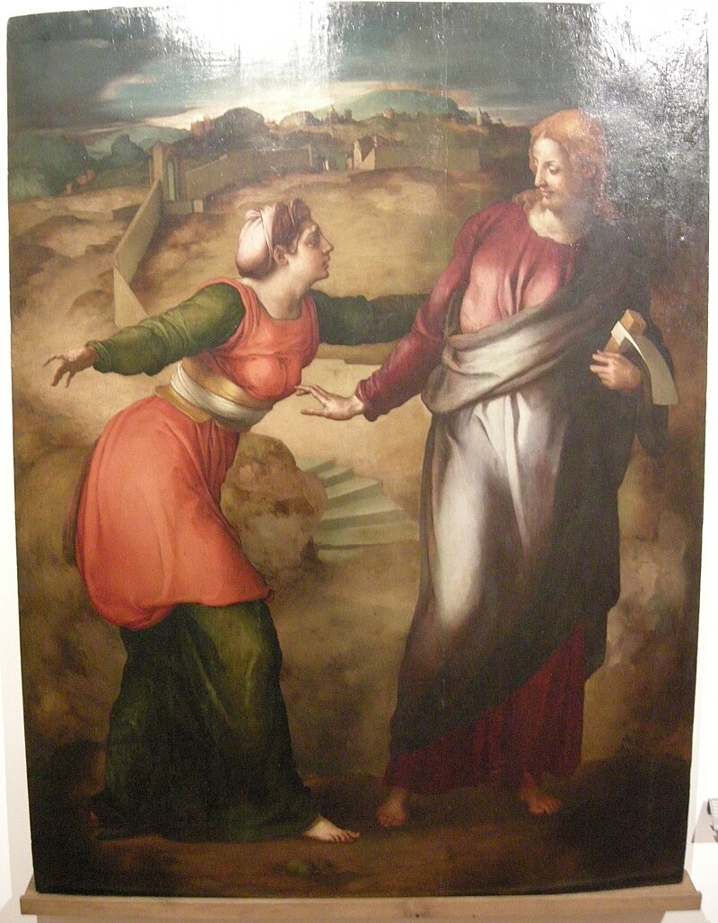 Pontormo, noli me tangere (after michelangelo), 1532 ca..JPG