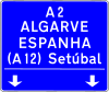 Indicativ rutier Portugalia E1.svg