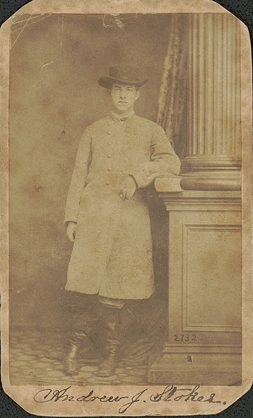 File:Private Andrew J. Stokes of Co. A, Hilliard's Legion.jpg