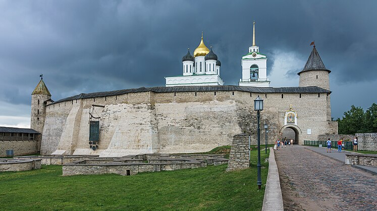 Pskov: Urbo en Rusia