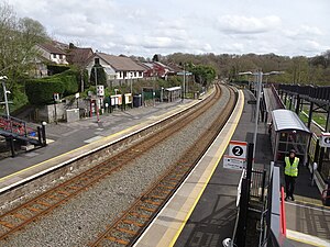 Quakers Yard (Low Level) railway station, Mid Glamorgan (geograph 7760093).jpg