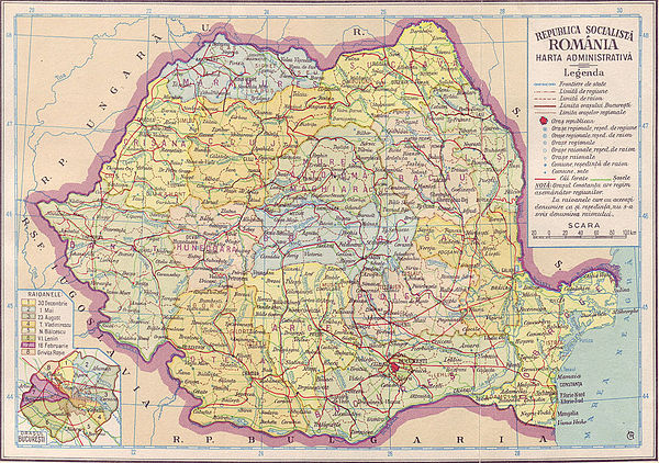 The Socialist Republic of Romania in 1966